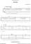 Numbers piano solo sheet music