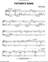 Father's Song piano solo sheet music
