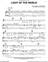 Light Of The World voice piano or guitar sheet music
