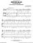 Mister Blue voice and piano sheet music