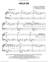 Hold On piano solo sheet music