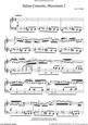 Italian Concerto (2nd Movement: Andante) for piano solo by Johann Sebastian Bach
