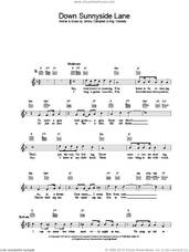 Cover icon of Down Sunnyside Lane sheet music for voice and other instruments (fake book) by Campbell And Connelly, intermediate skill level
