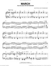 Cover icon of March, Op. 71a [Jazz version] (arr. Brent Edstrom) sheet music for piano solo by Pyotr Ilyich Tchaikovsky and Brent Edstrom, classical score, intermediate skill level