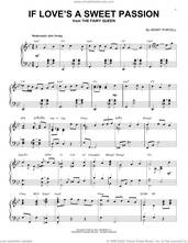 Cover icon of If Love's A Sweet Passion [Jazz version] (arr. Brent Edstrom) sheet music for piano solo by Henry Purcell and Brent Edstrom, intermediate skill level