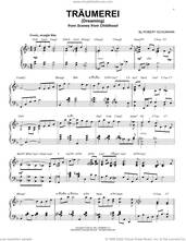 Cover icon of Traumerei (Dreaming), Op. 15, No. 7 [Jazz version] (arr. Brent Edstrom) sheet music for piano solo by Robert Schumann and Brent Edstrom, classical score, intermediate skill level