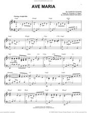 Cover icon of Ave Maria [Jazz version] (arr. Brent Edstrom) sheet music for piano solo by Johann Sebastian Bach, Brent Edstrom and Charles Gounod, classical score, intermediate skill level