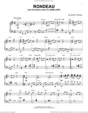 Cover icon of Rondeau [Jazz version] (arr. Brent Edstrom) sheet music for piano solo by Henry Purcell and Brent Edstrom, classical score, intermediate skill level