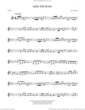 Cover icon of Kiss The Rain sheet music for violin solo by Yiruma, classical score, intermediate skill level