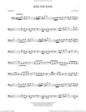 Cover icon of Kiss The Rain sheet music for trombone solo by Yiruma, classical score, intermediate skill level