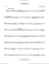 Cover icon of Landslide sheet music for cello solo by Fleetwood Mac and Stevie Nicks, intermediate skill level