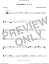 Cover icon of Amazing Grace sheet music for tenor saxophone solo by John Newton and Miscellaneous, intermediate skill level