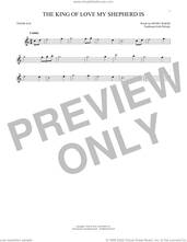 Cover icon of The King Of Love My Shepherd Is sheet music for tenor saxophone solo by Henry Williams Baker and Miscellaneous, intermediate skill level