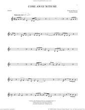 Cover icon of Come Away With Me sheet music for violin solo by Norah Jones, intermediate skill level