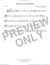 Cover icon of Morning Has Broken sheet music for alto saxophone solo by Cat Stevens and Eleanor Farjeon, intermediate skill level
