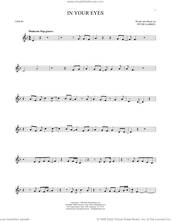 Cover icon of In Your Eyes sheet music for violin solo by Peter Gabriel, intermediate skill level