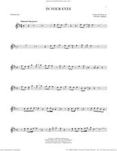 Cover icon of In Your Eyes sheet music for tenor saxophone solo by Peter Gabriel, intermediate skill level