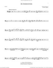 Cover icon of In Your Eyes sheet music for cello solo by Peter Gabriel, intermediate skill level