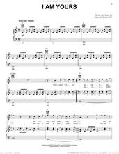 Cover icon of I Am Yours sheet music for voice, piano or guitar by NEEDTOBREATHE and William Rinehart, intermediate skill level
