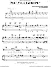 Cover icon of Keep Your Eyes Open sheet music for voice, piano or guitar by NEEDTOBREATHE, Nathaniel Rinehart and William Rinehart, intermediate skill level