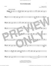 Cover icon of Watermark sheet music for cello solo by Enya and Roma Ryan, intermediate skill level
