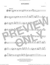 Cover icon of Songbird sheet music for flute solo by Kenny G, intermediate skill level