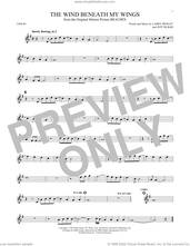 Cover icon of The Wind Beneath My Wings sheet music for violin solo by Bette Midler, Jeff Silbar and Larry Henley, intermediate skill level