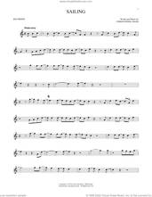 Cover icon of Sailing sheet music for recorder solo by Christopher Cross, intermediate skill level