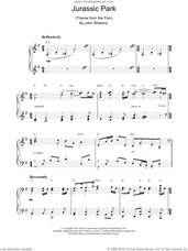 Cover icon of Jurassic Park sheet music for piano solo by John Williams, intermediate skill level