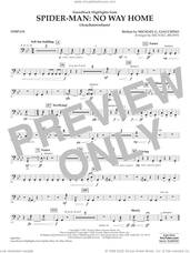 Cover icon of Soundtrack Highlights from Spider-Man: No Way Home (arr. Brown) sheet music for concert band (timpani) by Michael G. Giacchino and Michael Brown, intermediate skill level