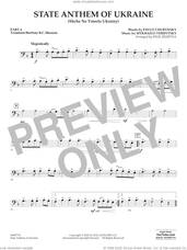 Cover icon of State Anthem of Ukraine (Shche Ne Vmerla Ukrainy) (arr. Murtha) sheet music for concert band (trombone/bar. b.c./bsn.) by Pavlo Chubynsky and Mykhailo Verbytsky, Paul Murtha, Mykhailo Verbytsky and Pavlo Chubynsky, intermediate skill level