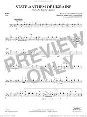 Cover icon of State Anthem of Ukraine (Shche Ne Vmerla Ukrainy) (arr. Murtha) sheet music for concert band (pt.4 - cello) by Pavlo Chubynsky and Mykhailo Verbytsky, Paul Murtha, Mykhailo Verbytsky and Pavlo Chubynsky, intermediate skill level