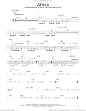 Cover icon of Africa sheet music for bass solo by Toto, David Paich and Jeff Porcaro, intermediate skill level