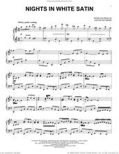 Cover icon of Nights In White Satin [Classical version] (arr. David Pearl) sheet music for piano solo by The Moody Blues, David Pearl and Justin Hayward, intermediate skill level