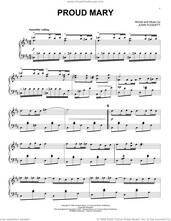 Cover icon of Proud Mary [Classical version] (arr. David Pearl) sheet music for piano solo by Creedence Clearwater Revival, David Pearl, Ike & Tina Turner and John Fogerty, intermediate skill level