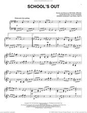 Cover icon of School's Out [Classical version] (arr. David Pearl) sheet music for piano solo by Alice Cooper, David Pearl, Dennis Dunaway, Glen Buxton, Michael Bruce and Neal Smith, intermediate skill level