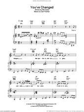 Cover icon of You've Changed sheet music for voice, piano or guitar by Eva Cassidy, intermediate skill level