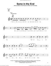 Cover icon of Same In The End sheet music for ukulele by Sublime, Brad Nowell, Eric Wilson and Floyd Gaugh, intermediate skill level