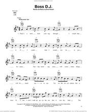 Cover icon of Boss D.J. sheet music for ukulele by Sublime and Brad Nowell, intermediate skill level