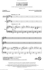 Cover icon of A Little Closer (from Dear Evan Hansen) (arr. Roger Emerson) sheet music for choir (SSA: soprano, alto) by Pasek & Paul, Roger Emerson, Benj Pasek and Justin Paul, intermediate skill level