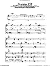 Cover icon of Generation XTC sheet music for voice, piano or guitar by East 17, intermediate skill level