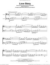 Cover icon of Love Story (from Love Story) sheet music for two cellos (duet, duets) by Francis Lai and Mr. & Mrs. Cello, intermediate skill level