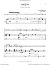 Cover icon of Vissi D'Arte, Vissi D'Amore sheet music for cello and piano by Giacomo Puccini, classical score, intermediate skill level