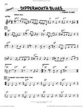 Cover icon of Dippermouth Blues sheet music for voice and other instruments (real book with lyrics) by Louis Armstrong, Robert Rawlins and Joe Oliver, intermediate skill level