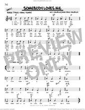 Cover icon of Somebody Loves Me (arr. Robert Rawlins) sheet music for voice and other instruments (real book with lyrics) by W.F. and Marjorie Crumley, Robert Rawlins, Marjorie Crumley and W.F. Crumley, intermediate skill level