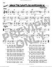 Cover icon of When The Saints Go Marching In (arr. Robert Rawlins) sheet music for voice and other instruments (real book with lyrics)  and Robert Rawlins, intermediate skill level