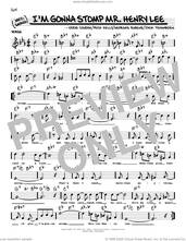 Cover icon of I'm Gonna Stomp Mr. Henry Lee (arr. Robert Rawlins) sheet music for voice and other instruments (real book with lyrics) by Jack Teagarden, Robert Rawlins, Eddie Condon, Georges Rubens and Peck Kelly, intermediate skill level