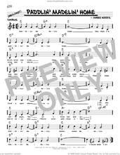 Cover icon of Paddlin' Madelin' Home (arr. Robert Rawlins) sheet music for voice and other instruments (real book with lyrics) by Harry Woods and Robert Rawlins, intermediate skill level