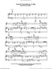 Cover icon of You Do Something To Me sheet music for voice, piano or guitar by Paul Weller, intermediate skill level