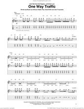 Cover icon of One Way Traffic sheet music for guitar (tablature) by Red Hot Chili Peppers, Anthony Kiedis, Chad Smith, Flea and John Frusciante, intermediate skill level